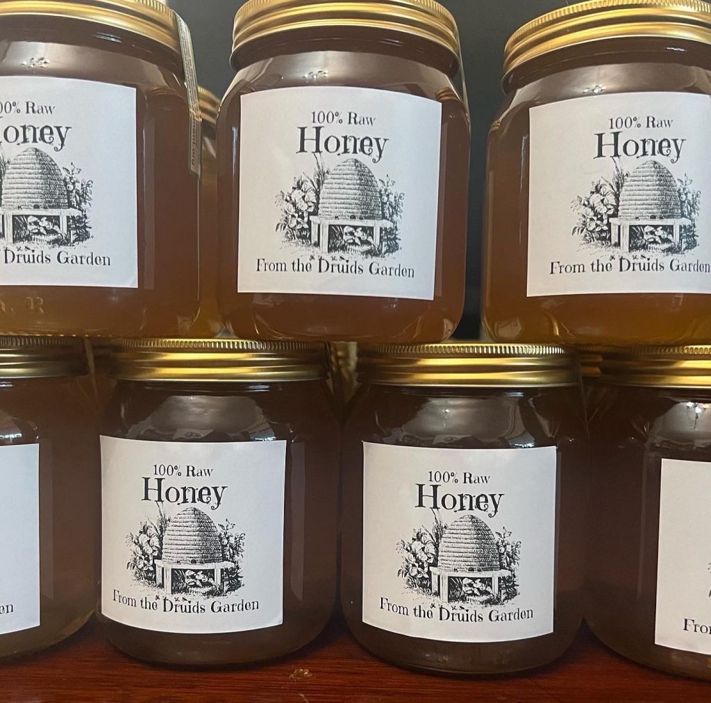 Jars of honey